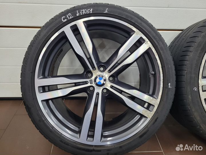 Комплект оригинальных разношироких колес BMW G12
