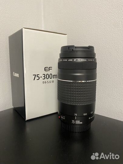 Объектив Canon ef 75 300mm
