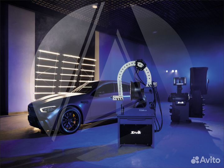 Стенд для правки дисков Sivik Титан ALU Компакт с