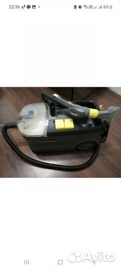 Аренда/Прокат моющего пылесоса kerher puzzi10/1