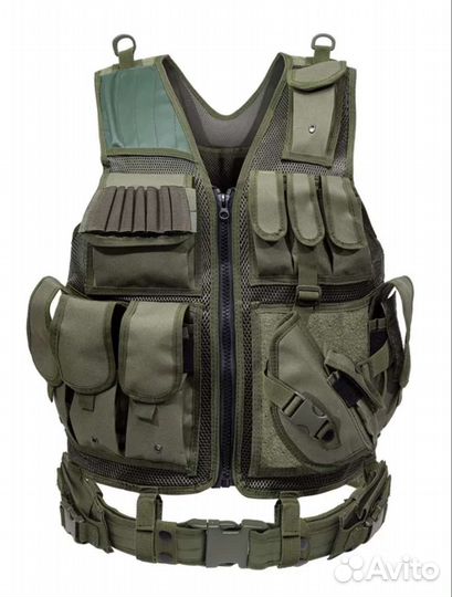 Тактический разгрузочный жилет новый качественный