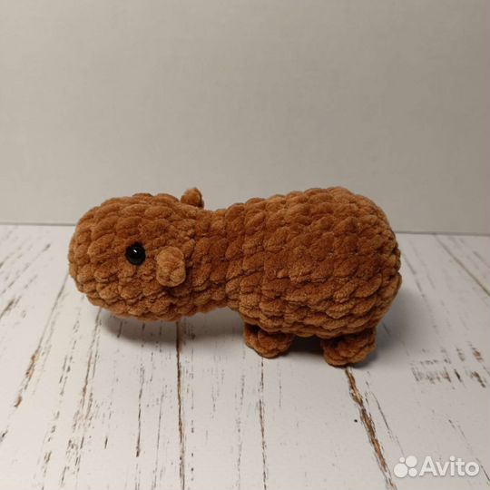 Капибара сувенир игрушка мягкая