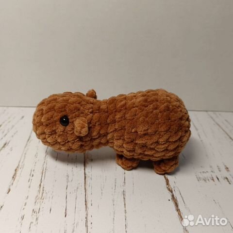 Капибара сувенир игрушка мягкая