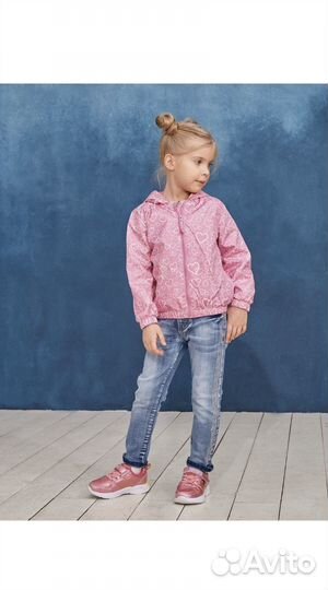 Ветровка для девочки 104 110