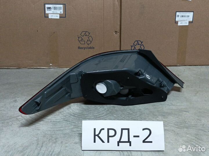 Фонарь правый Hyundai Solaris 1 2011-2017