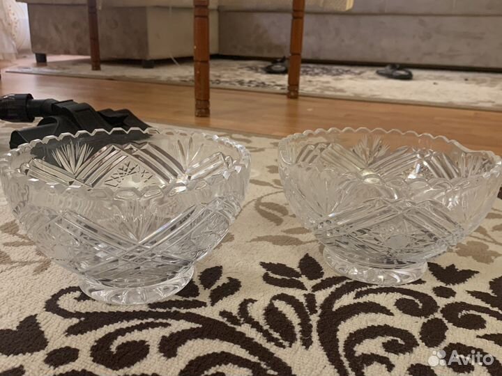 Ваза хрустальная