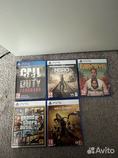 Игры на дисках для ps5