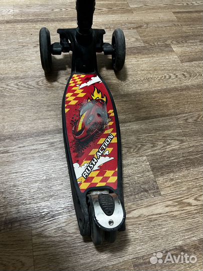 Самокат детский трехколесный бу