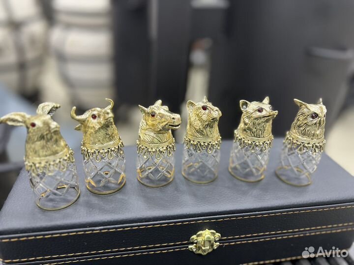 Набор стопок перевертышей «Звери» 6 шт