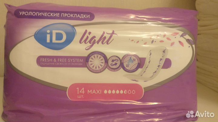 Урологические прокладки ID maxi light