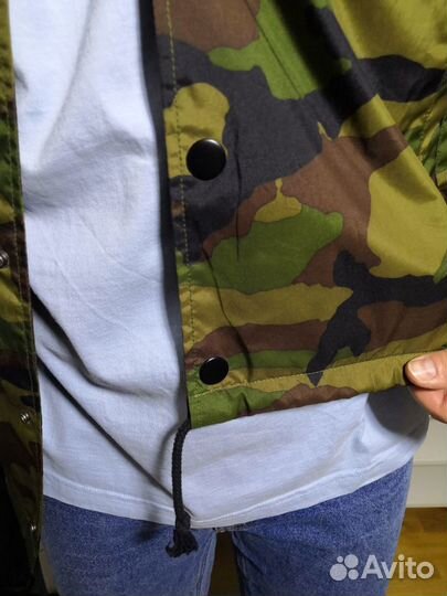 Vans coach jacket camo