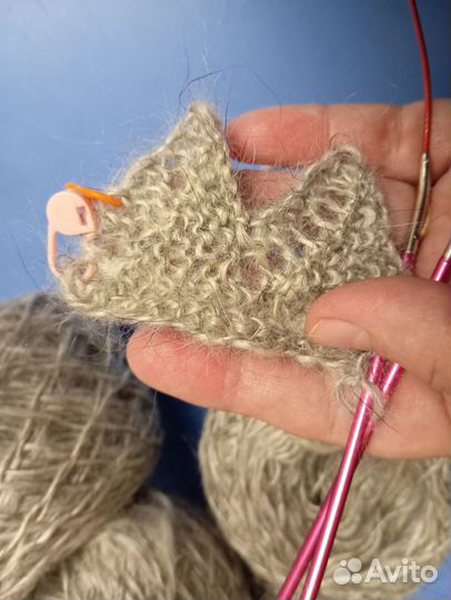 Пряжа пуховая для платка