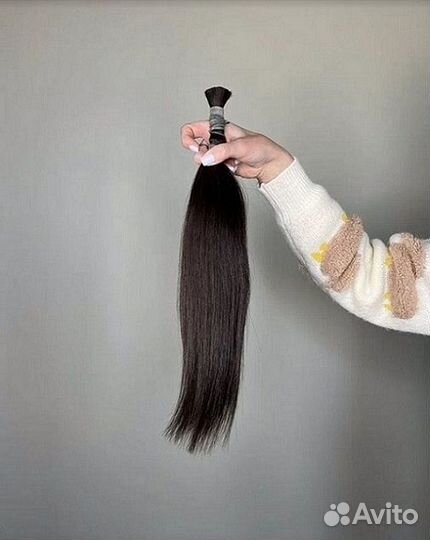 Натуральные волосы для наращивания 55 см