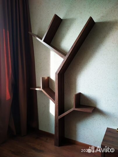 Полка навесная в стиле арт