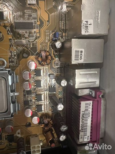 Материнская плата Asus Intel Celeron 440