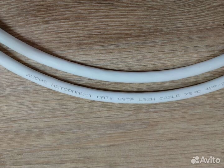 Ethernet-кабель CAT8 40 Гбит/с Aucas, Hi-Res аудио