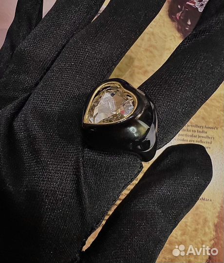 Кольцо сердце