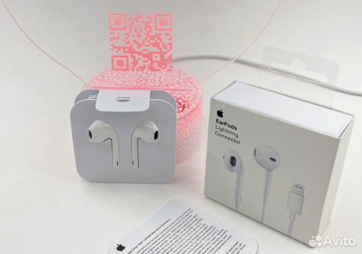 Наушники Apple Earpods проводные lightning