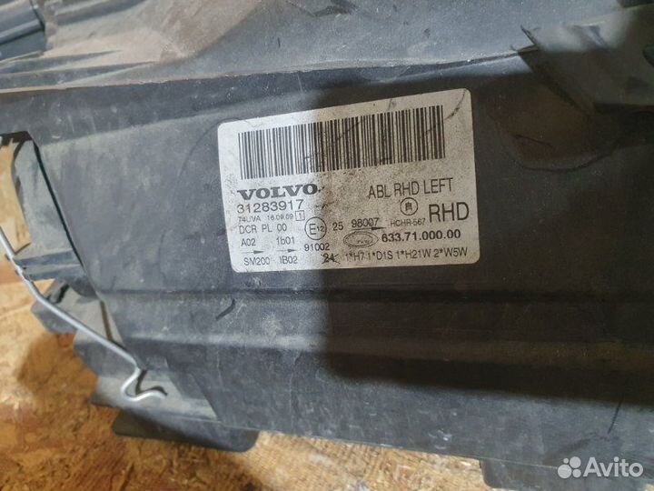 Фара Volvo V70 универсал 2.5 B5254T 2007-2013