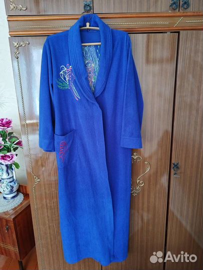 Халат женский длинный 46 размер