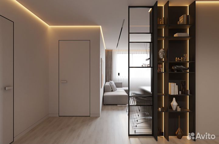 Скрытые двери invisible