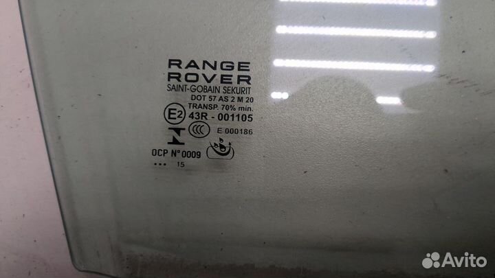 Стекло боковой двери правое переднее Land Rover Range Rover Evoque
