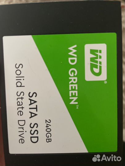 Ssd wd green 240 gb