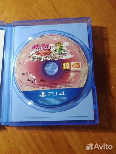 Диск Jojo Eye's Of Heaven на Playstation 4