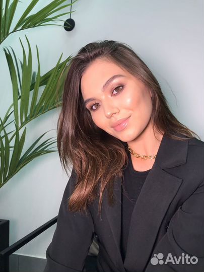 Макияж + локоны