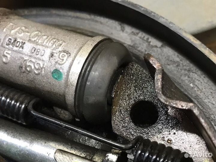 Задние барабаны всборе Rapid Polo 1.6 cfna