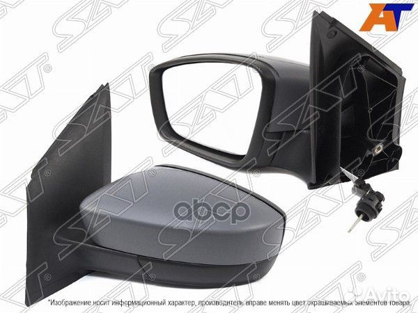 Зеркало VW polo 09- 4D LH механическое stvwp5940E2