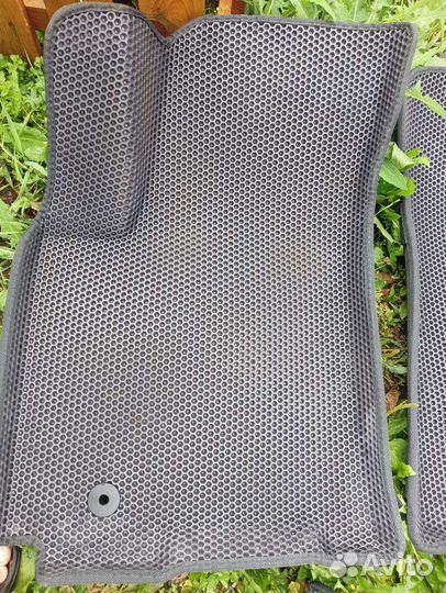 Коврики eva 3d с бортами на Шевроле лачетти