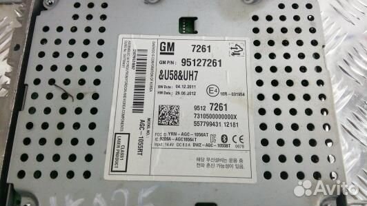 Магнитола chevrolet aveo 2 (YEA35I401)