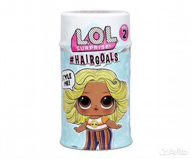 Кукла LOL Hairgoals 2 серия оригинал лол капсула