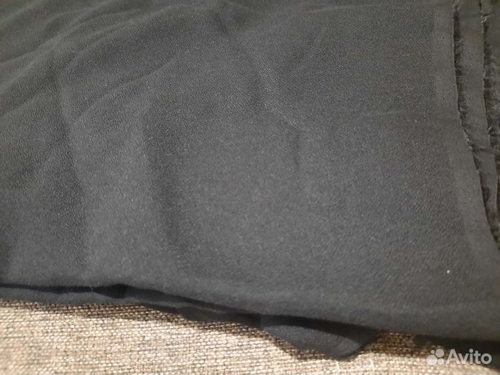 Ткань чёрная