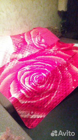 Покрывало,2сп, стеганое,двухстороннее