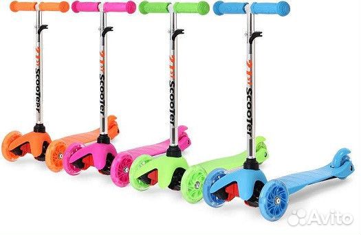 Самокат детский трехколесный