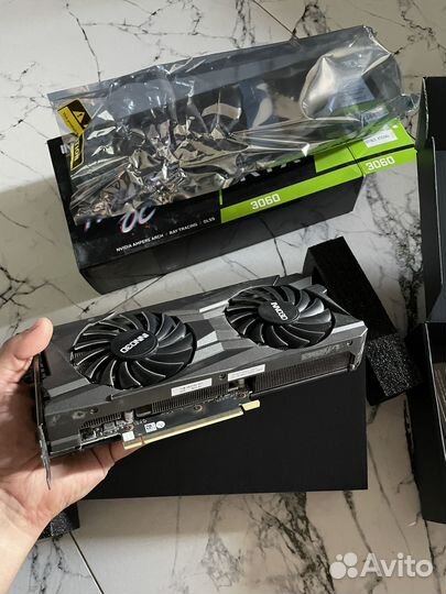 Видеокарта inno3D GeForce RTX 3060 12gb