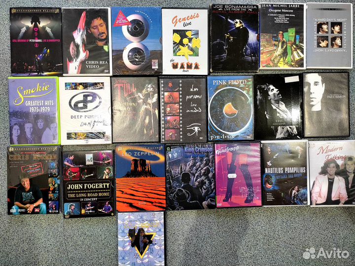 Музыка на DVD разные