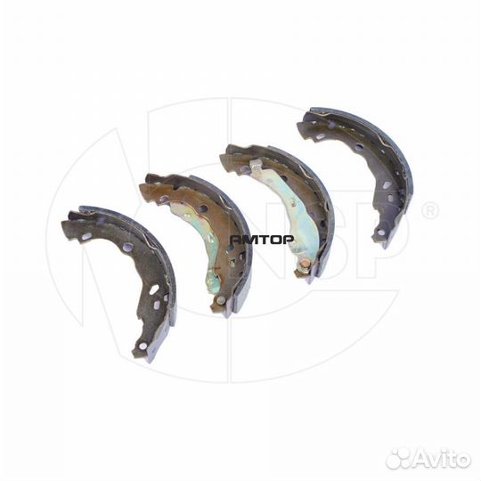 NSP nsprs7N4 Колодки тормозные задние барабанные N