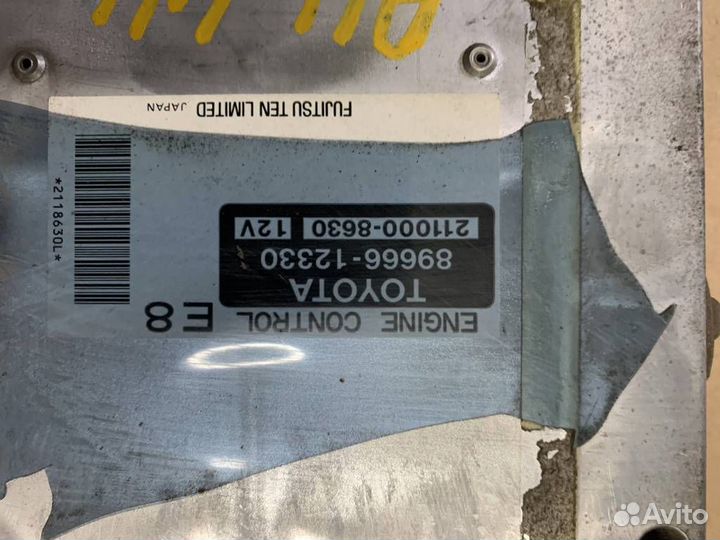 Блок управления двс toyota corolla EE103