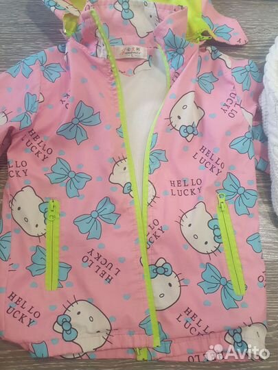 Ветровка для девочки 116