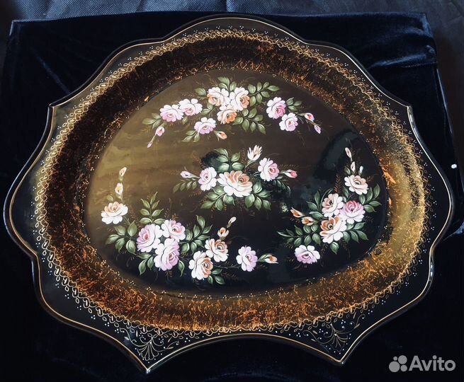 Поднос металлический