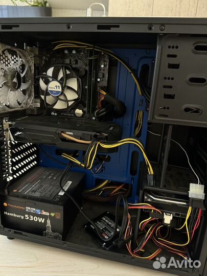 Игровой компьютер i3-7100/1050TI/16gbDDR4/1TB