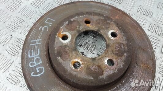 Диск тормозной задний ford mondeo 3 (GBE11LR01)