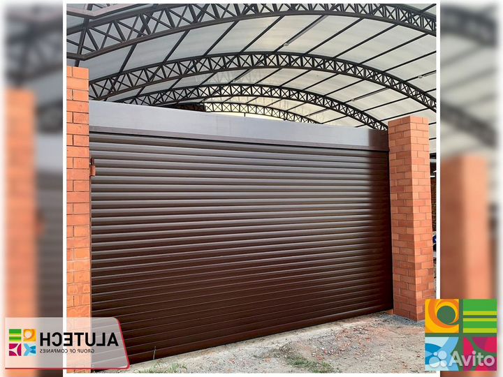 Ворота роллетные Аlutech