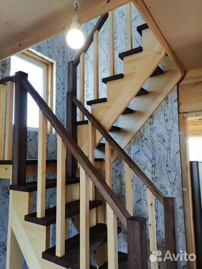 Лестницы из дерева