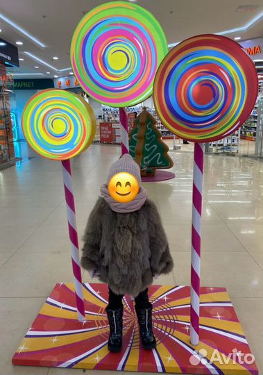 Шуба песцовая детская