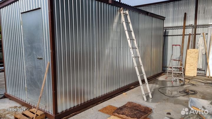 Бытовка вагончик для строителей б/у в аренду