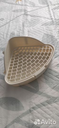 Лоток для грызунов угловой